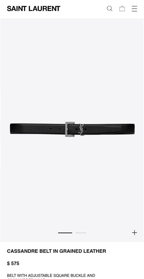 ysl belt pandabuy